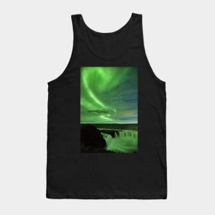 Swirling Sky, Churning Waterfall Tank Top